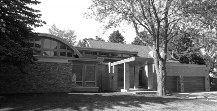 Front Elevation B&W